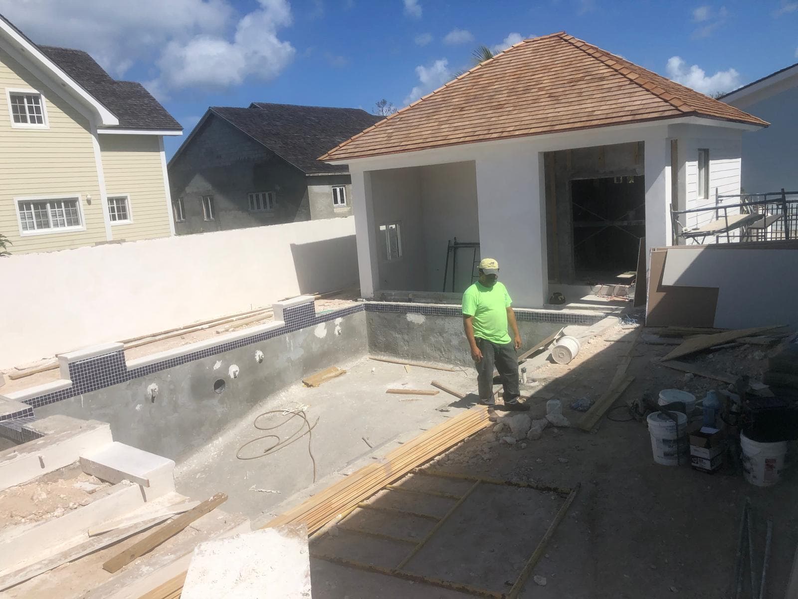 Pool House Build — 6